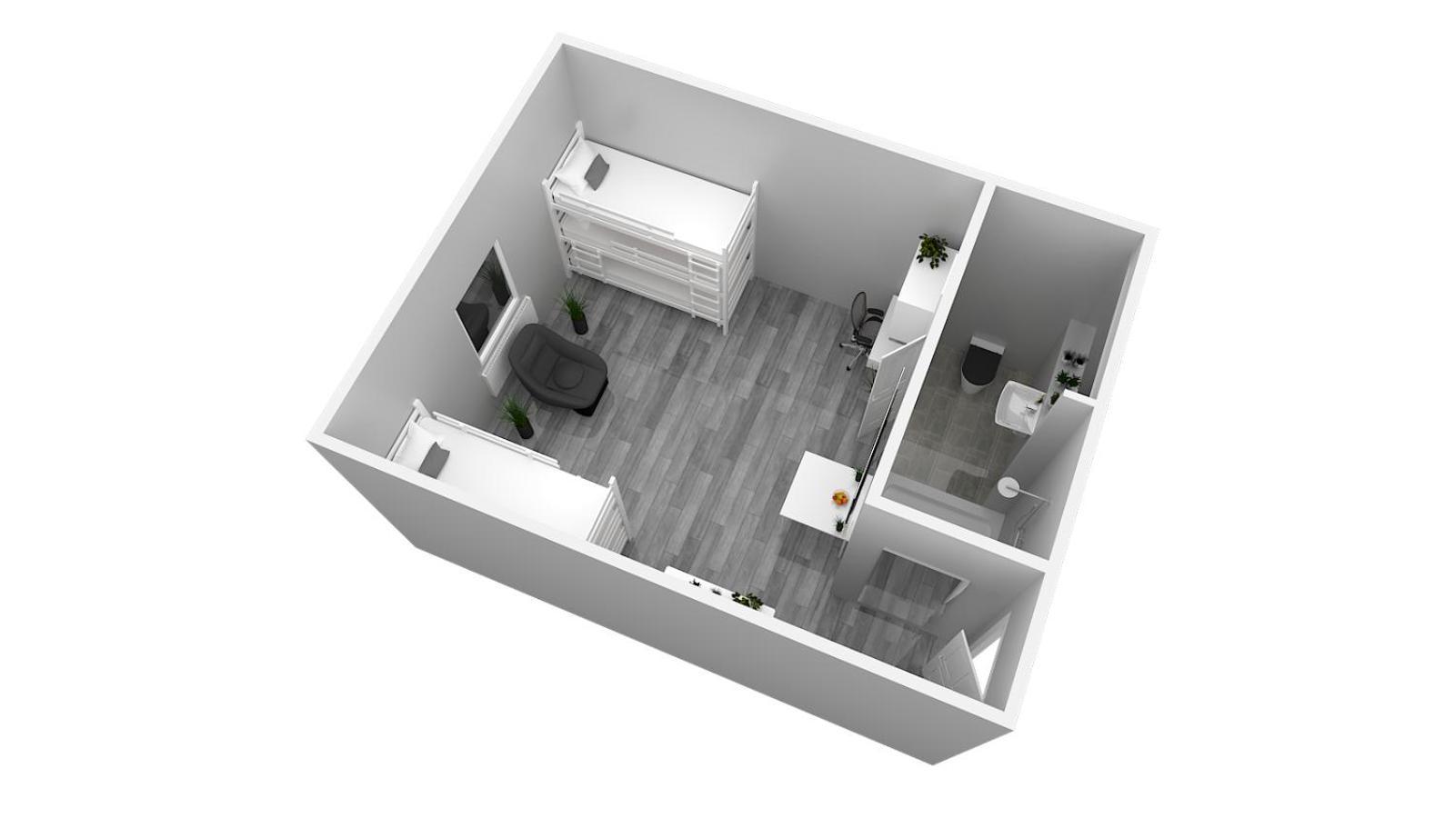 Hotel Ulm Zentrum - Komplettes Zimmer, Hochbett, Android Tv & Eigenem Bad - Perfekt Fuer Familien & Gruppen エクステリア 写真